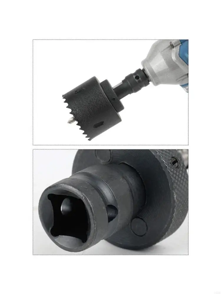 

Hole Sawing Drill Bit Arbor for Pipe Cutting on Metal and Plastic Material