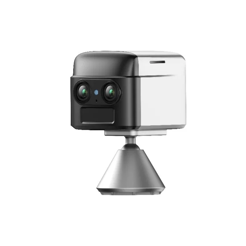 OKAM PRO WIFI MINI Kamera z podwójnym obiektywem HD 10MP 6X ZOOM 4G SIM z dwukierunkową komunikacją, noktowizją, czujnikiem ruchu PIR, wodoodporna kamera bezpieczeństwa — 2