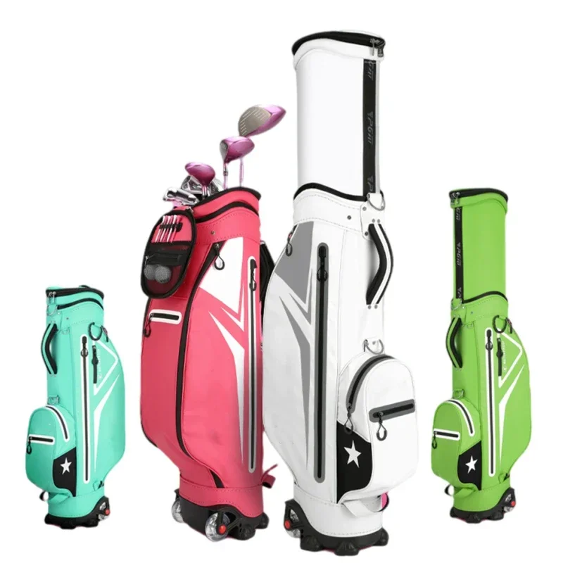 Golf Trolley Puff bag for girls and teenagers retractable waterproof nylon fabric