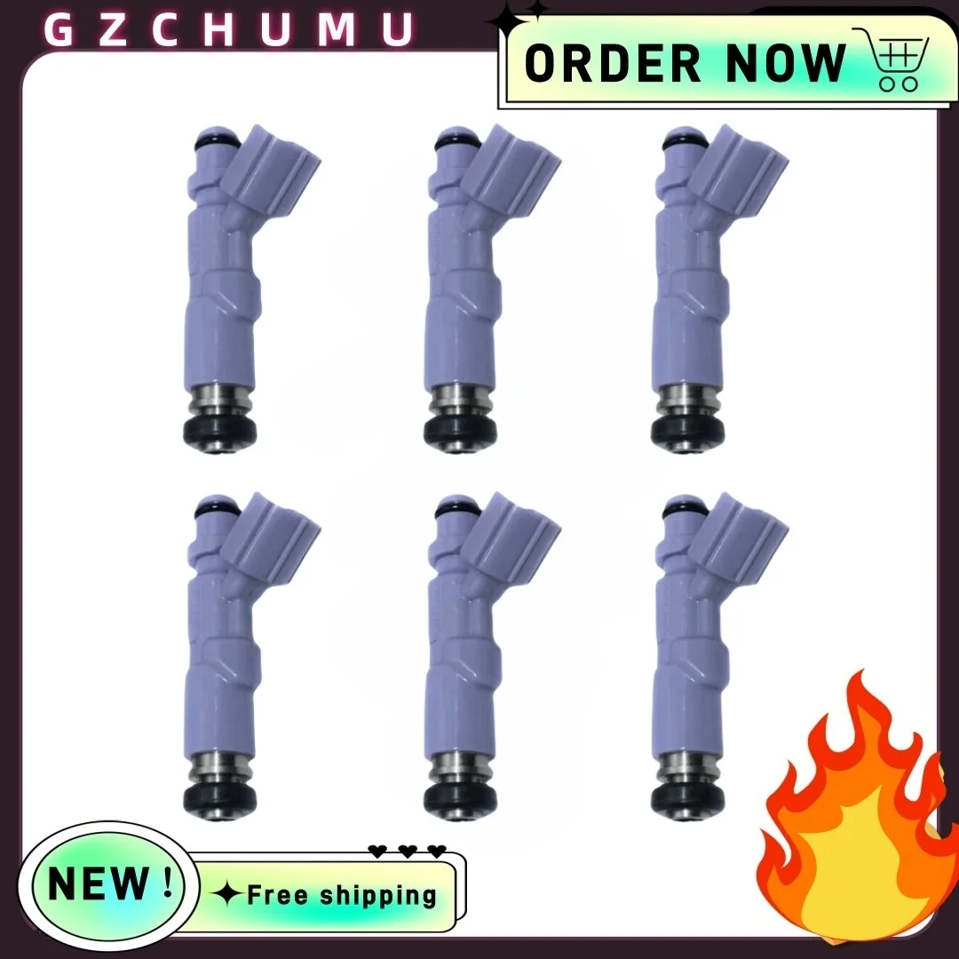 

6 шт. топливная форсунка 23250-70120 для Toyota Lexus IS200/300 Altezza Mark 2 Chaser