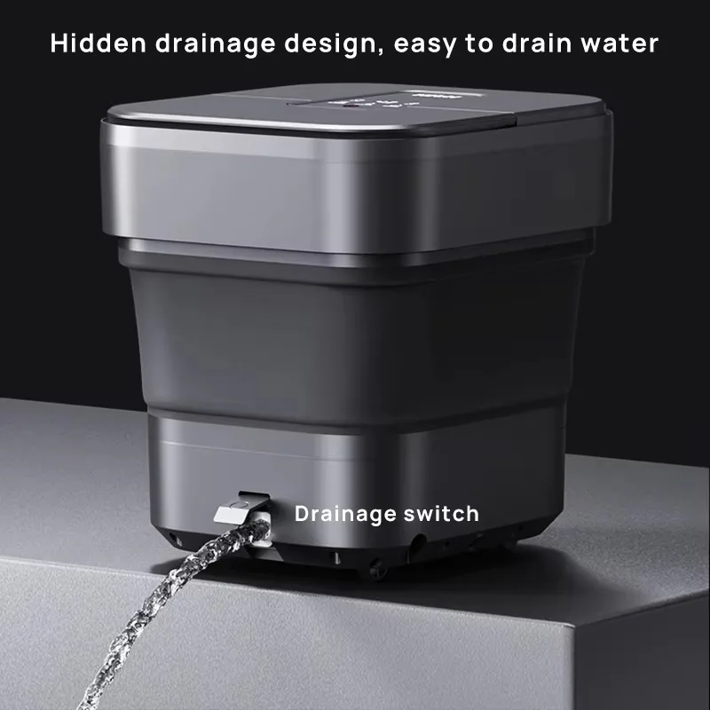 Electrically-powered Folding Washing & Massage Tub DPS Heating Intelligent Foot Bath Spa Massage Device - view 4