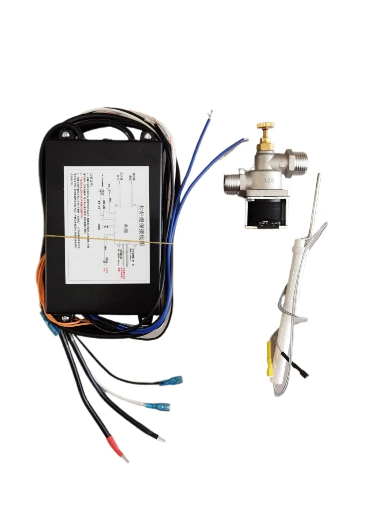 Wok Range Flame Failure Safety Control Kit Gas Cut‑off Switch For Heavy‑Duty Commercial Cooking Stove Modification