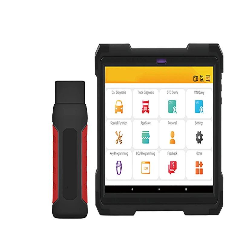 

Wholesales BT 5.0 10.1 Inch Rugged Table OBD2 Scanner Full System Diagnostic Equipment for Car and Truck Diagnostic Tools