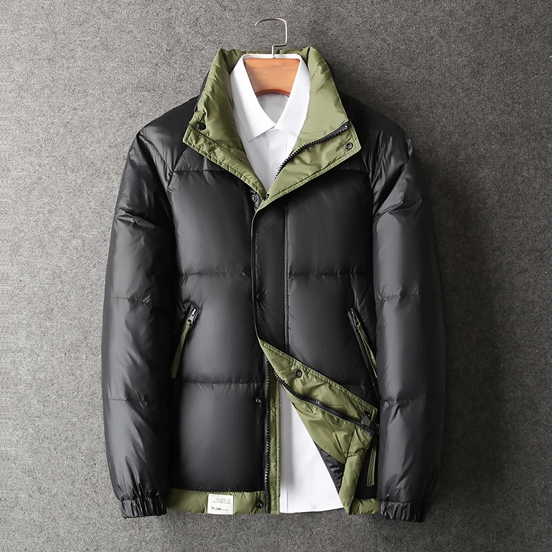 

2024 new style winter jacket 90% white duck down jackets men,mens fashion thicken warm parkas winter down coat,hooded parkas men