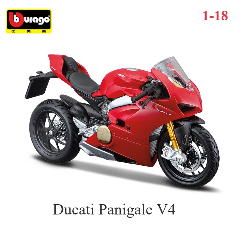 

Bburago 1:18 Motorcycle Model - BMW/Yamaha Die-Cast Replica, Alloy Bike Collector's Display & Gift for Riders