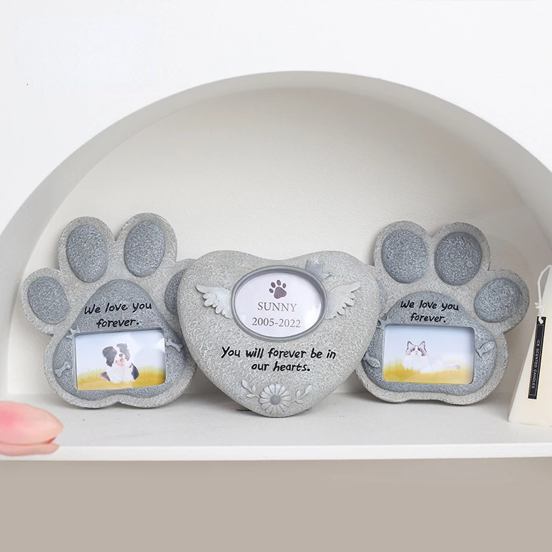 

Memorial Stone for Garden Backyard, Pet Tombstone, Indoor and Outdoor, Grave Marker, Loss of Cat and Dog Gift