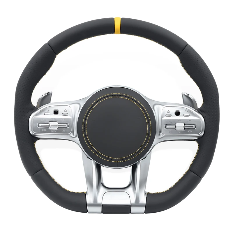 

Руль для Mercedes Benz AMG W213 W205 W222 W221 W223 W204 W212 C63 G63 A/B/C/E/S/G/V Class cls glc gle gls gla cla glk
