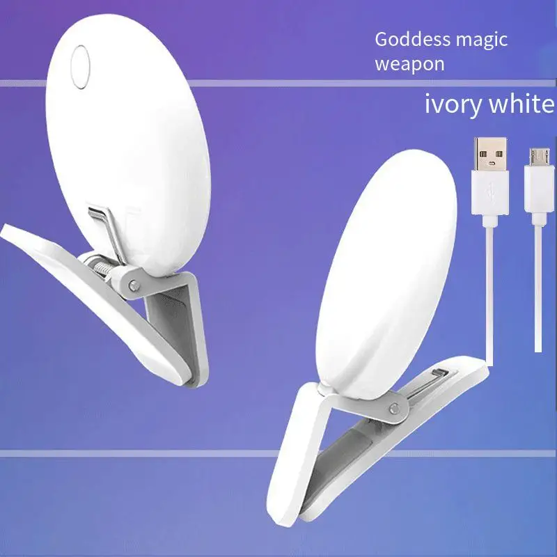 Mini Q cellulare luce di riempimento Led Anchor Photo Beauty Lamp Tik Tok Live Stream Selfie Stick