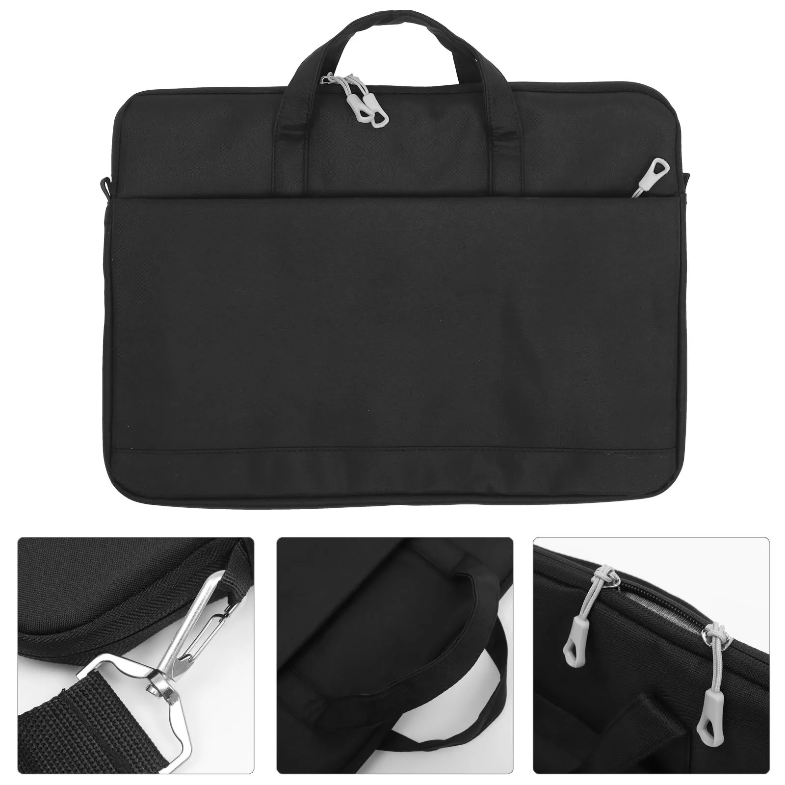 

1Set Laptop Bag Lightweight Scratch Resistant Outdoor Computer Case Travel Business Portable Laptop Storage Pouch