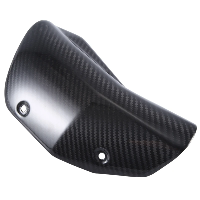 Motorcycle Exhaust Muffler Carbon Fiber Protector Escape Heat Shield Cover Guard Anti-Scalding For Yamaha R1 MT10 R3 R25 Parts