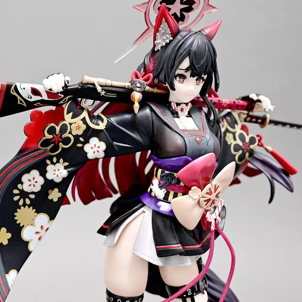 

Фигурка Blue Archive Вакамо в стоячей позе, модель AI-девушки, коллекционная статуэтка для мальчиков, настольное украшение, игрушка, подарок