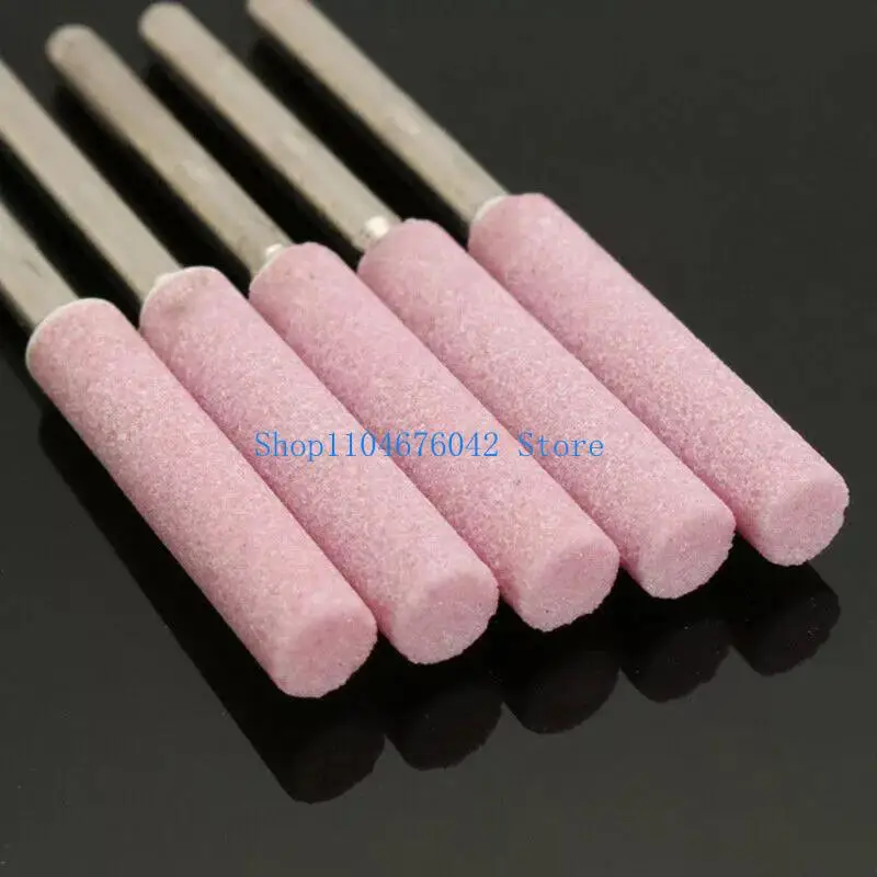 652F 10 Pieces/set Burr Grinding Stone File Polishing Grinding Tool Grinding Bits for Chainsaw Sharpener 10 Pieces/set
