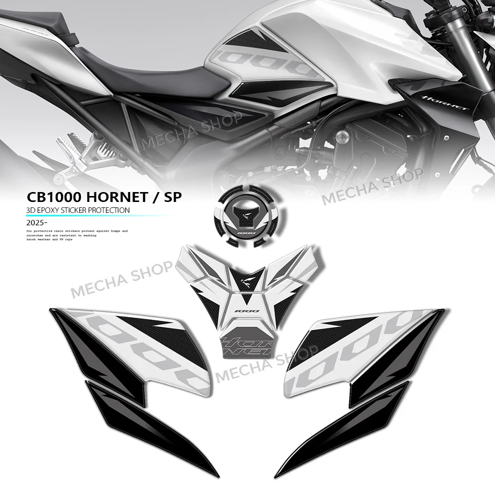 

3D Epoxy Resin Sticker for CB1000 HORNET CB 1000 SP Tank Pad Motorcycle Protection Kit 2025 2026