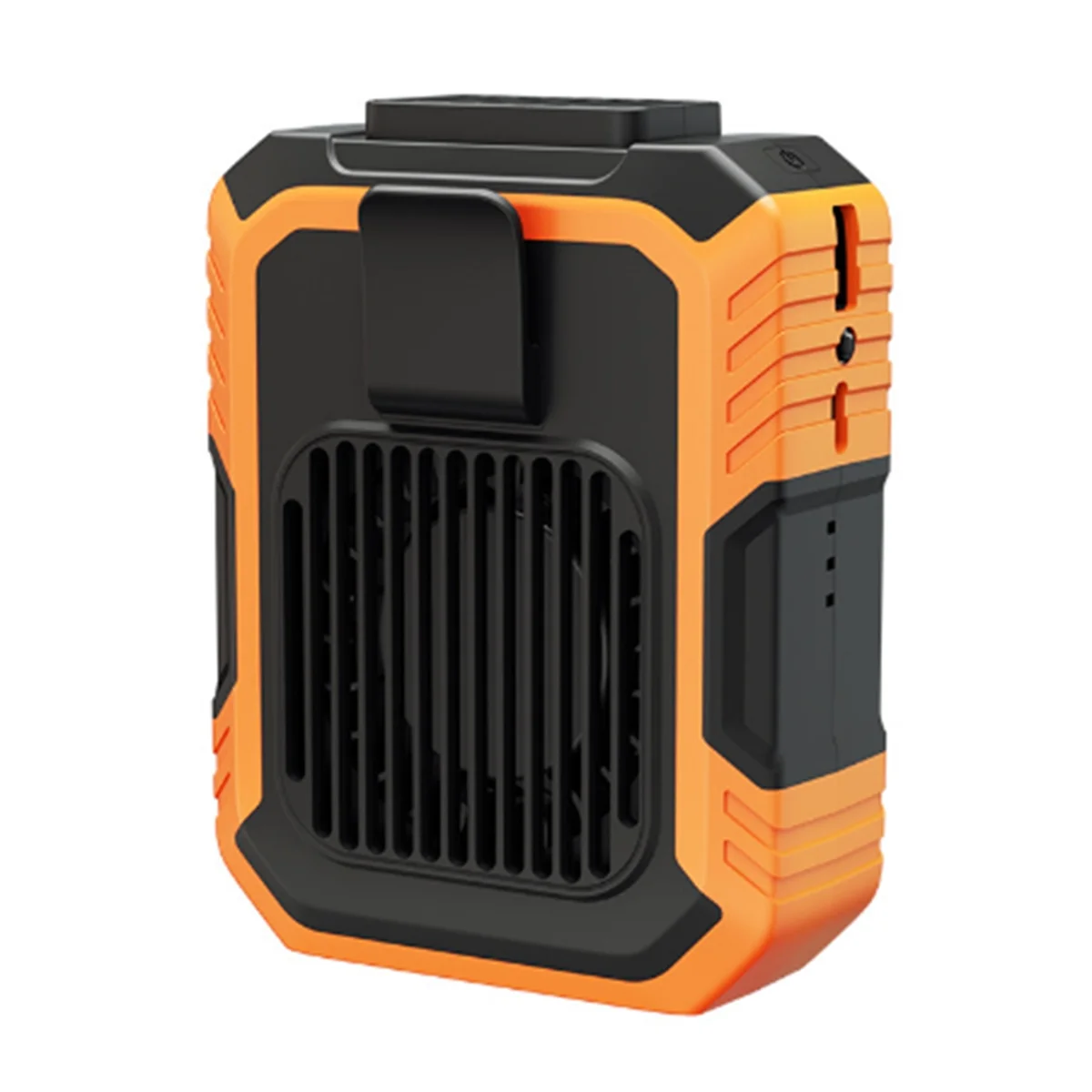 

A14G-4000mAh Wearable Personal Fan Portable Mini Waist Fan 3 Speed USB Rechargeable Waist Clip Fan
