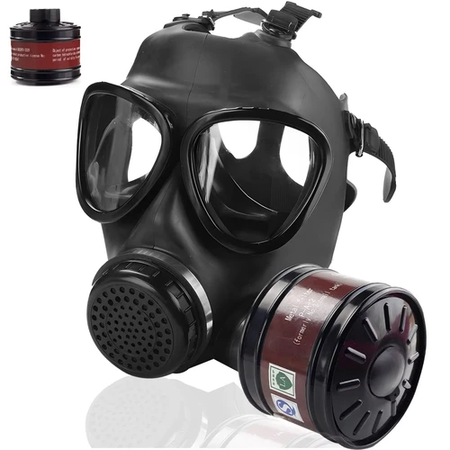 Máscara de gas MF14 Prevención química Máscara irritante Protección contra la contaminación y la contaminación Gasmasker Nucleair para equipo de seguridad