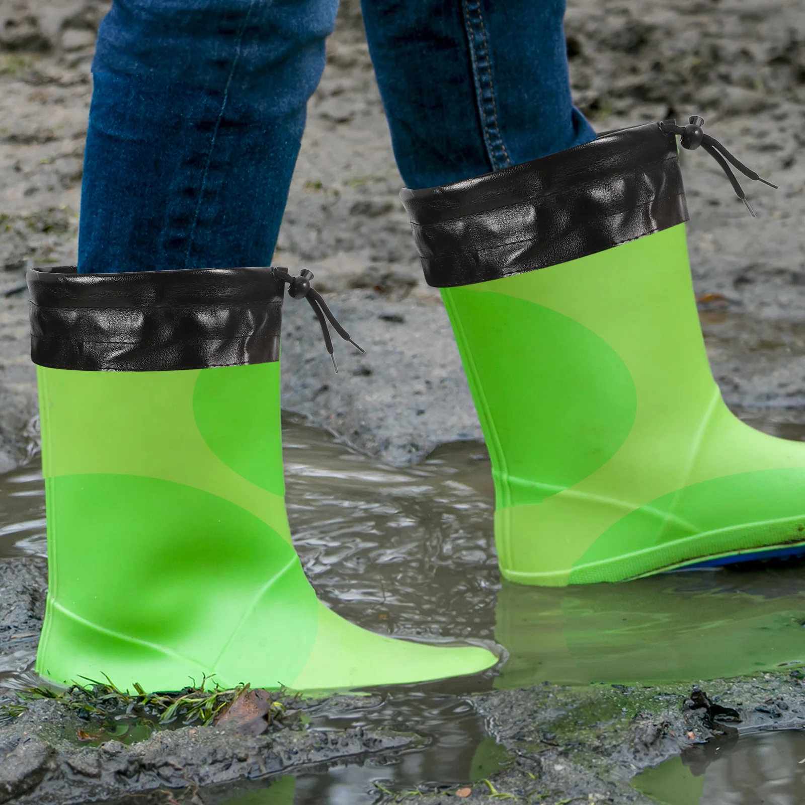 Rain Boot Liner Women Men Warm Socks Detachable Inner Lining for Hunting Hiking Walking Boots Comfortable Thick Cloth