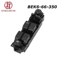SORGHUM BEK6-66-350 de SORGHUM para Mazda 3, 2.0L, 2008, 2009, interruptor eléctrico de Control de ventana maestra, botón plegable de espejo, BEK666350, 26 pines