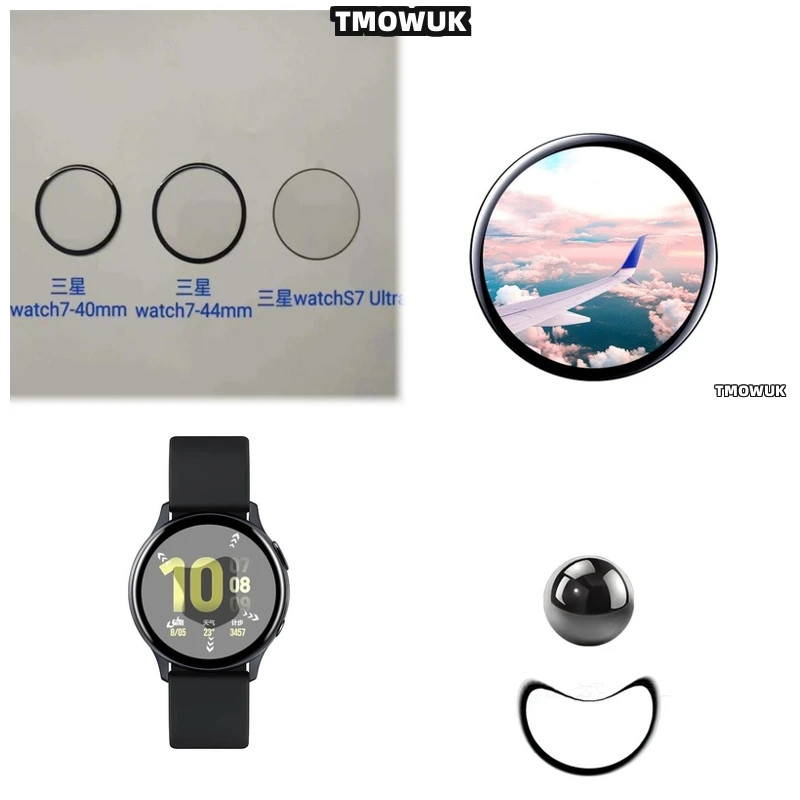 

For Samsung Galaxy Watch 4 5 6 7 Ultra FE PRO 47 44 43mm 40mm - Ultra-thin Soft Flexible 3D Curved Screen Film