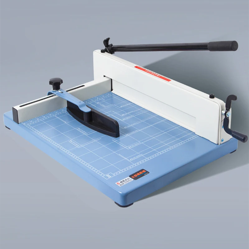 A4 Manual Paper Cutter Guillotine Trimmer Heavy Duty 300-500 Sheets Shredder for Factory School Office Accessories