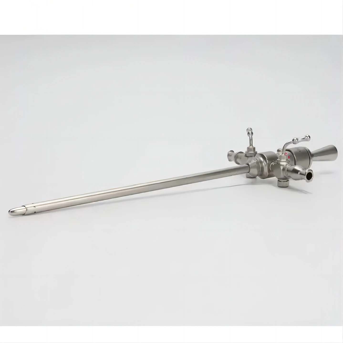 Instrumentos, endoscopio rígido con funda y trocar de 4 mm