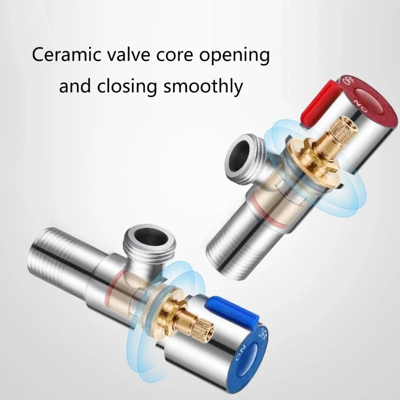 

Upgraded 304 Steel Faucet Convenient Water Control Solution G1/2 Thread Versatile for Kitchen Bathroom Durable 37JD