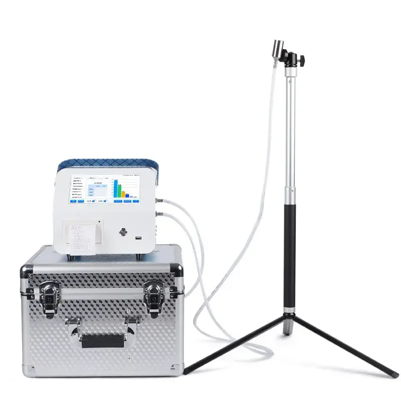 New  Dust Particle Counter Room Cleaning Detector Testing Equipment