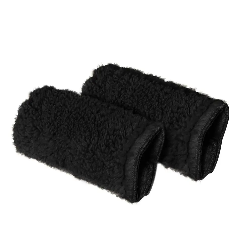 

1Pair Wheelchair Armrest Pads Black Soft Cushions Hand Support Covers for Walkers Wheelchairs Scooters Armrest