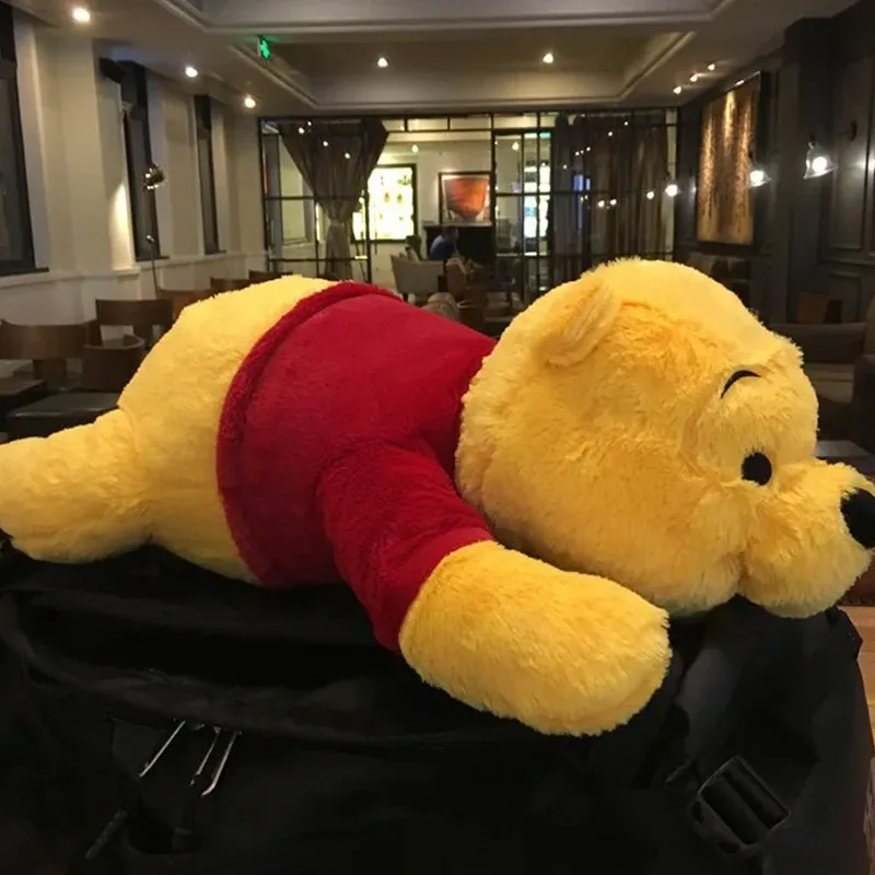 

Disney Large Stuffed Toys 55cm Winnie The Pooh Pillow Giant Plush Bear Doll Cute Room Ornamental Cushion For Decor Easter Gift