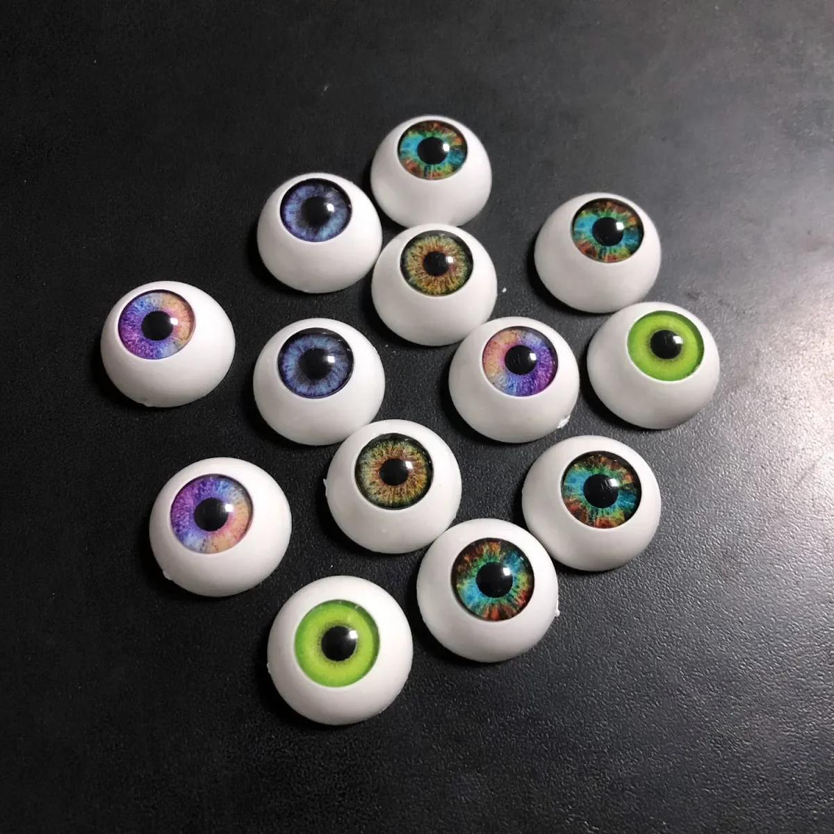 Acrylic Material Doll's Eyes Diameter 10/12/14/16/18 Mm Bjd Doll Eyeball Dress Up Girl Diy Toys Kid Gift Doll Accessories