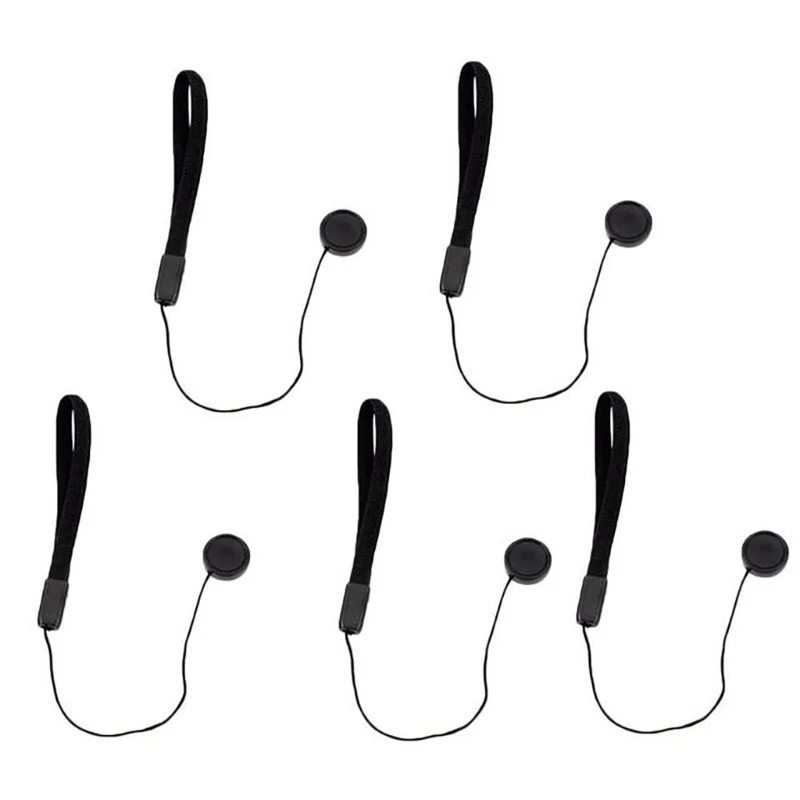 5 Teile/paket Universal Kamera Objektiv Abdeckung Anti-verloren Seil Schnur Objektiv Keeper Objektiv Schutz Proetctions