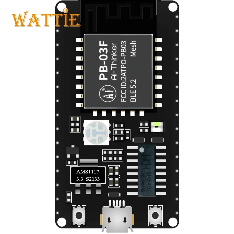 KIT de PB-03 PB-03F BLE5.2, módulo de baja potencia PHY6252 PCB antnna