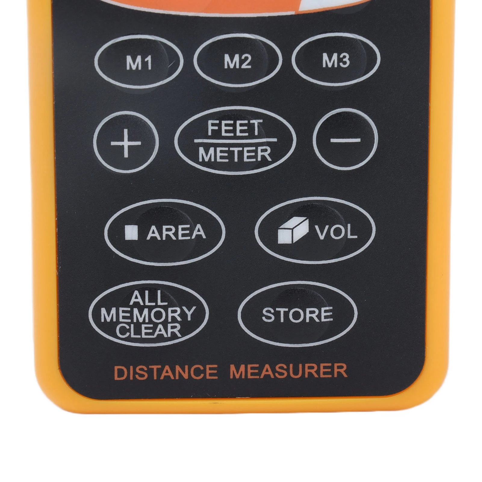 LCD Display Ultrasonic Distance Measurer Ultrasonic Portable Handheld Measuring Tool Area Volume Measurement Electronic Ruler