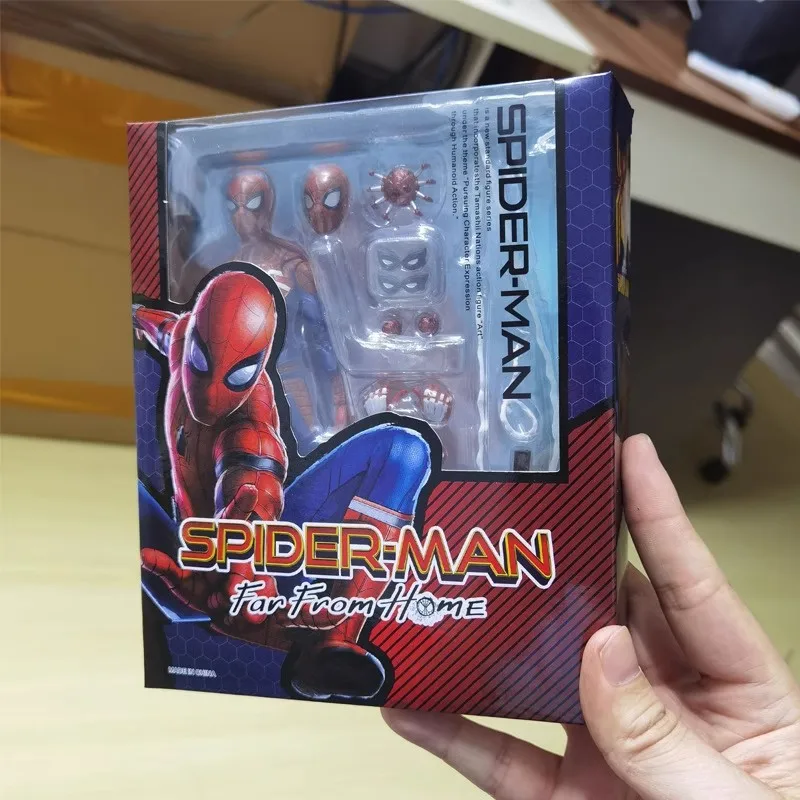 Hot PS4 Spider Hero Figure Avengers Action Figures Upgrade Suit Game Edition room decor Doll Toys For Boys Gift view 6