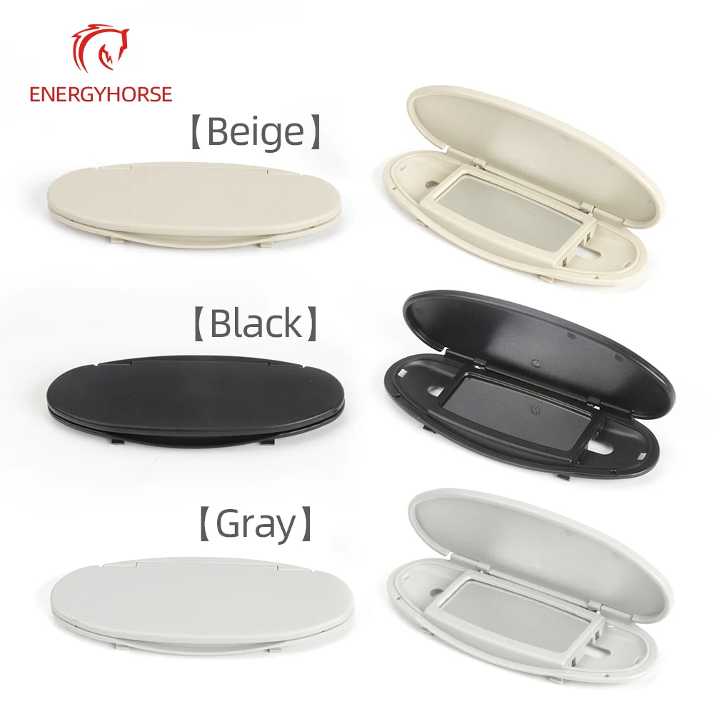 For Mini Cooper Car Front Makeup Mirror Cover Sun Visor Sunroof Shading Plate Accessories For BMW MINI R55 R56 R60 2007-2013