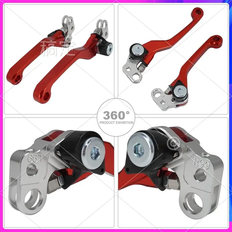 

AR-For Sur Ron Light Bee X/S Segway X260/X160 Brake Levers, Dirt Bike Clutch Brake Lever Adjustable Levers Replacement Parts (Re
