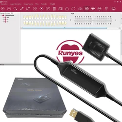 Runyes DR730 Dental Intraoral X-ray RVG Digital Sensor CMOS APS Imaging Scanner System with TWAIN Driver Win7/8/10 Compatiable