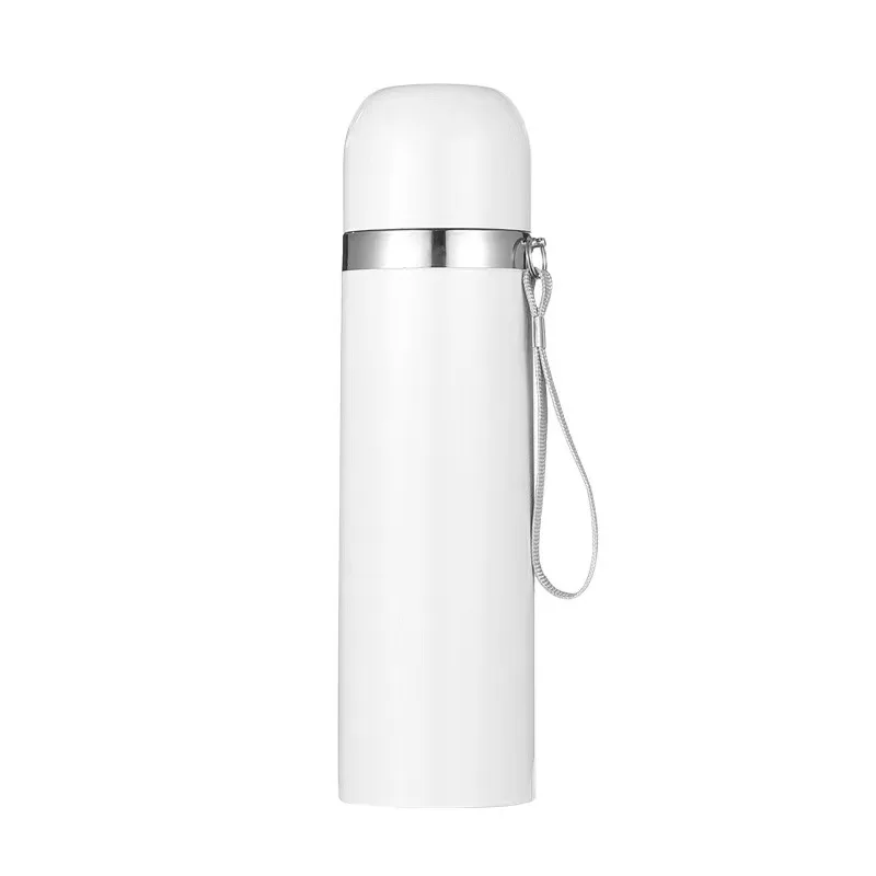 Sublimation Stainless Steel Vacuum Insulated Straight Cup Blank with Lid Water Bottles Tumbler Coffee Cups Mugs Portable