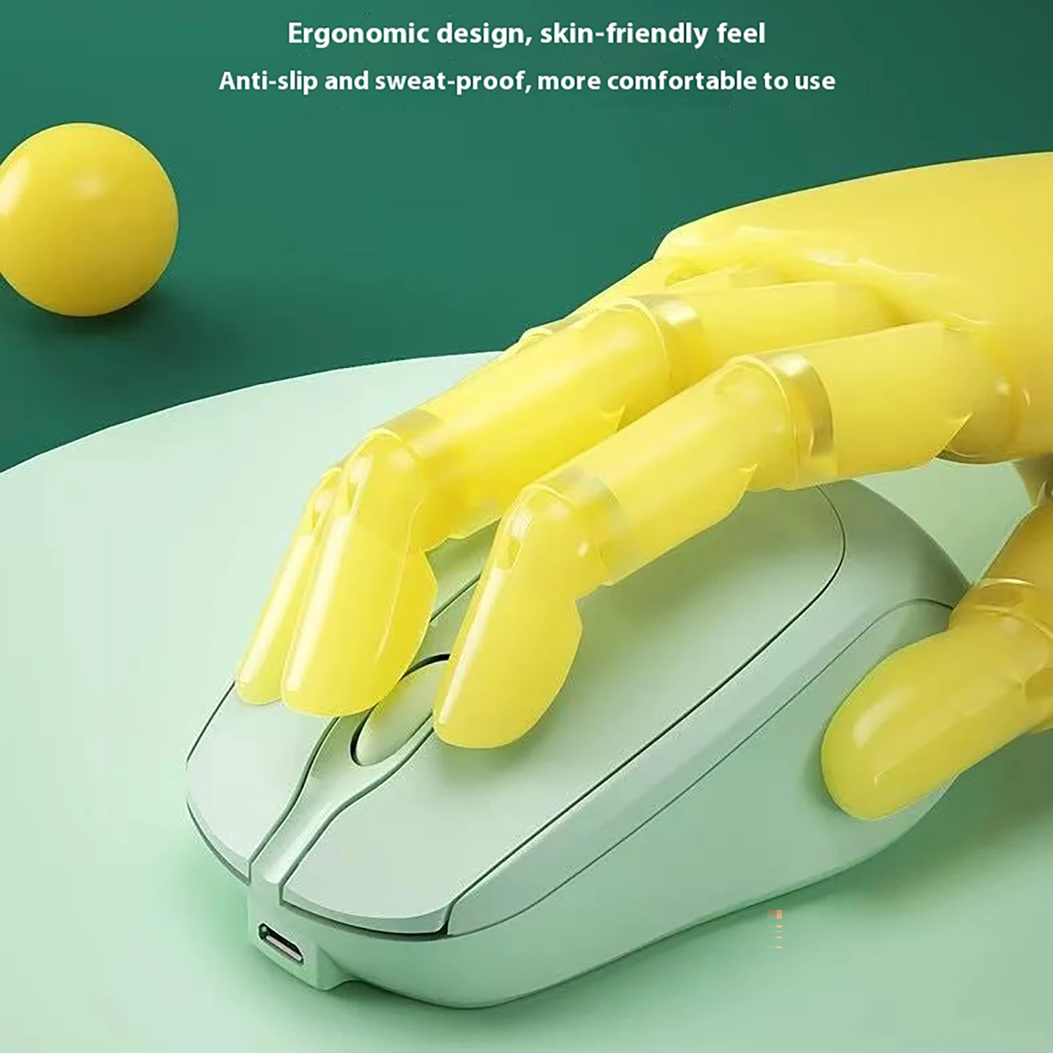 2025New ماوس بلوتوث لاسلكي قابل لإعادة الشحن ماوس كمبيوتر لاسلكي صامت ماوس USB مريح ألعاب ماوس للكمبيوتر المحمول ماك بوك #4