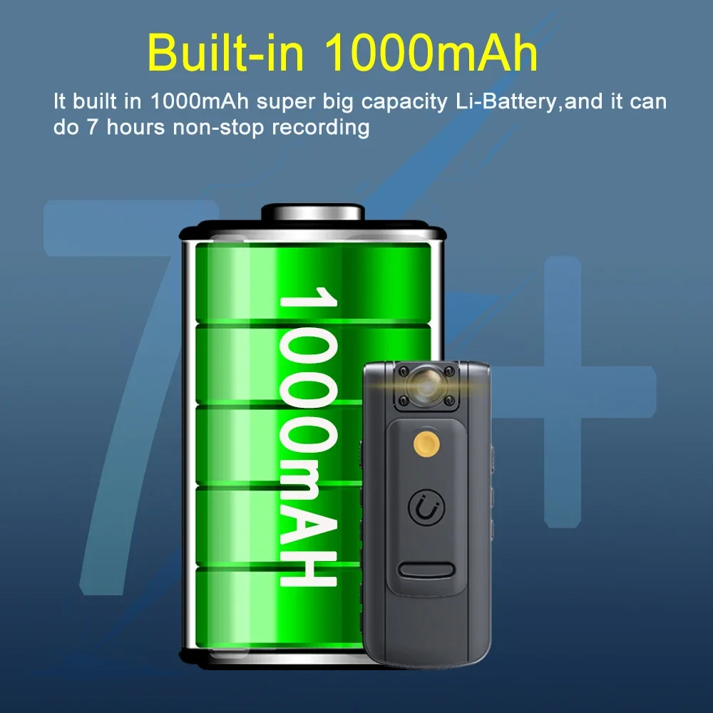 WIFI Camera 1080P Police Body Camera Video Recorder Motorcycle 180° Rotating Bike Sport Camera Night Vision Motion Detection