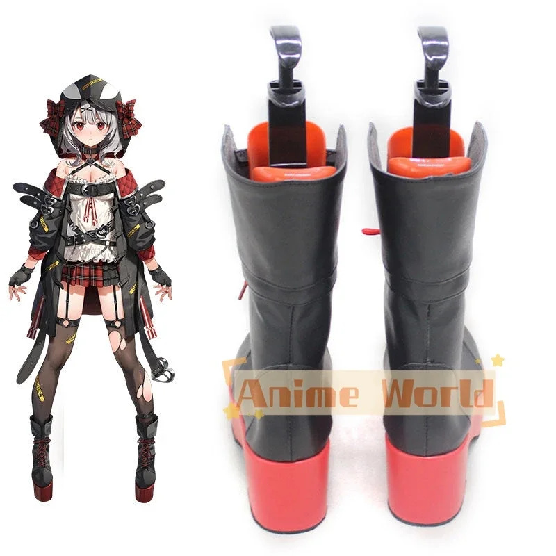 Hololive Virtual YouTuber Sakamata Chloe Cosplay Shoes Halloween Carnival Boots Custom Made