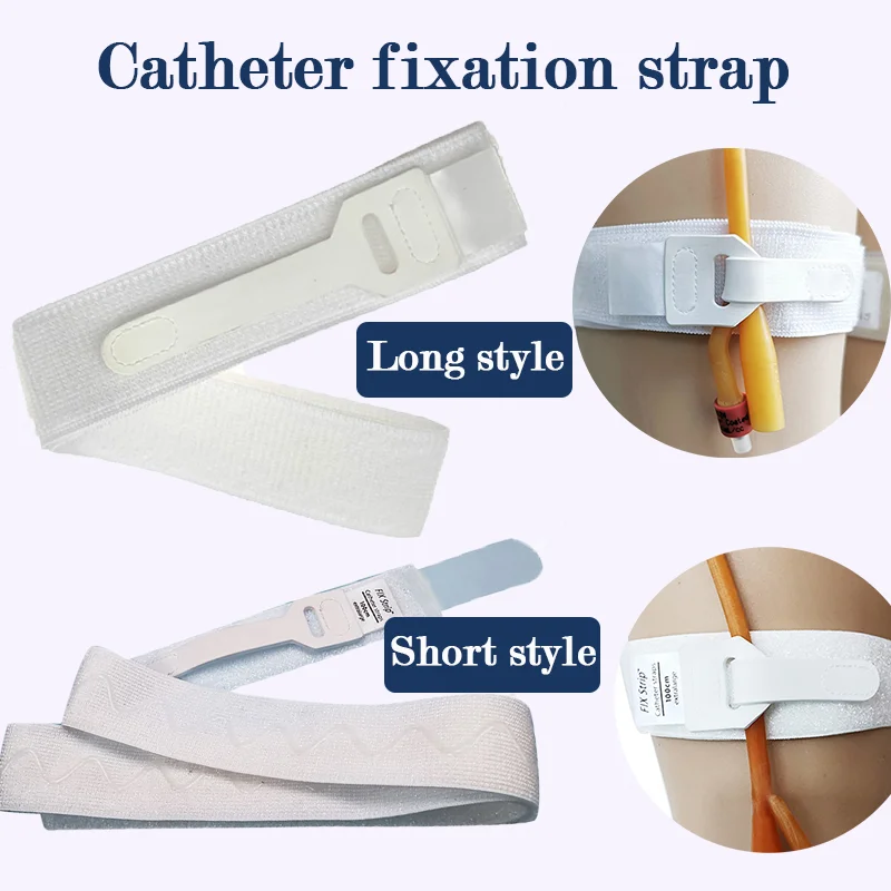 1Pc Long/short Style Catheter Fixation Strap Elastic External Durable Urine Bag Leg Bracket Fixed Strap Fixer