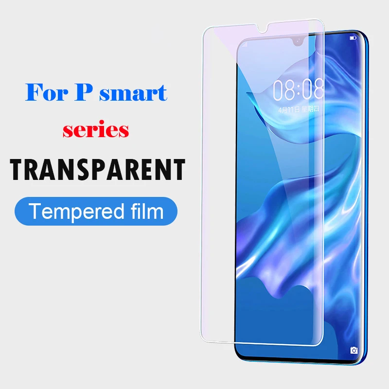 Tempered Glass For Huawei p smart 2019 Screen Protector p smart 2020 Glass on For Huawei p smart Plus Psmart Z S Protective Film