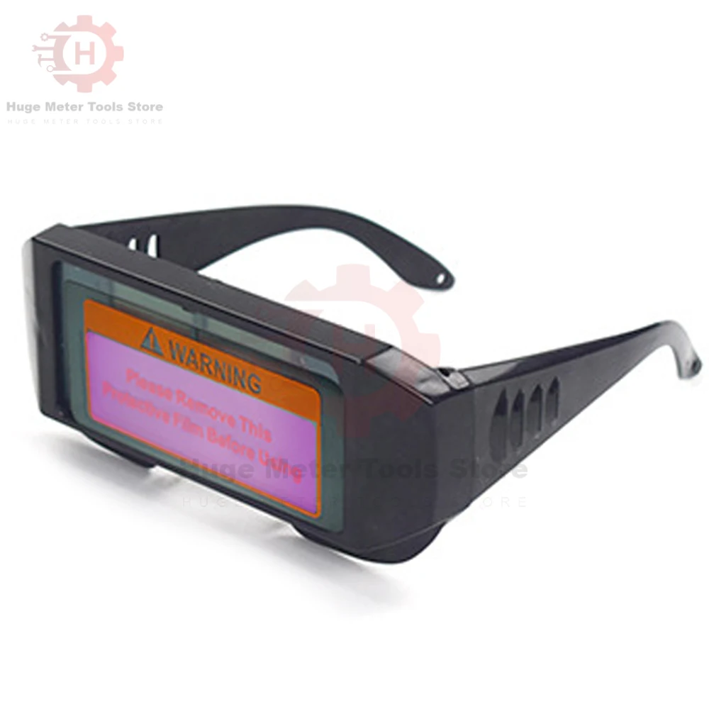 Solar Powered Welding Helmet Auto Darkening Welding Goggles LCD Welder Glasses for Welding Masks EyeGlasses Accessories