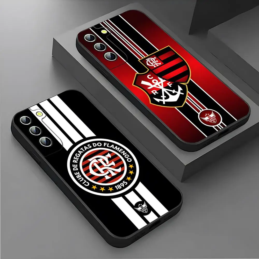 F-Flamengo Club Phone Case For Samsung S24 Ultra S22 S23 S20 Fe S21 Plus Galaxy A54 A34 A16 A53 A14 Back Cover