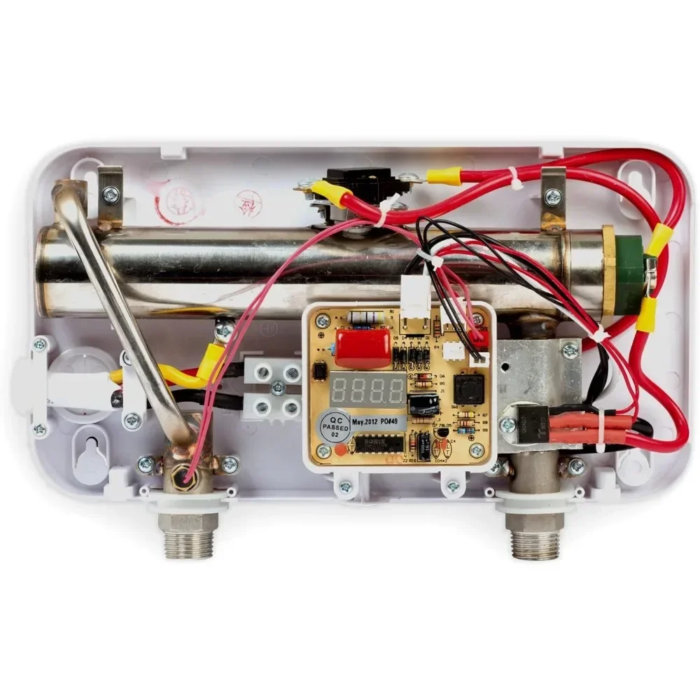 Water heater POU 3.5 Point of Use Electric Tankless Water Heater, 3.5KW@120-Volt, 6 x 11 x 3 Inch