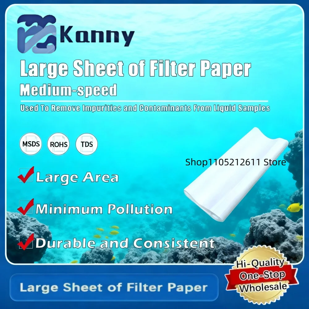 Large Sheet of Filter Paper for Filtration and Laboratory Applications Original Product