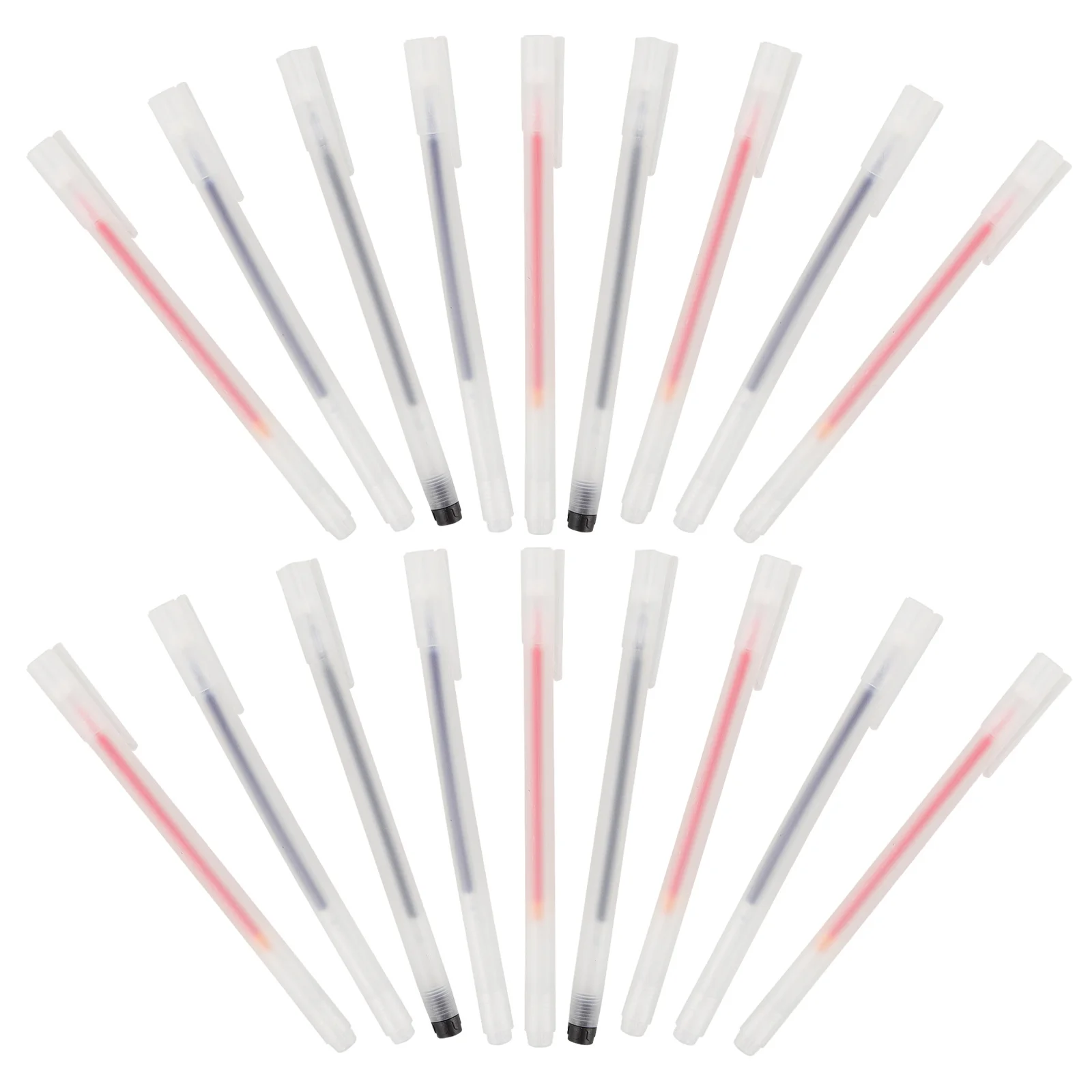 

30 Pcs Pens Portable Writing Gel Smooth Office Supplies Quick Dry Ink Stationary