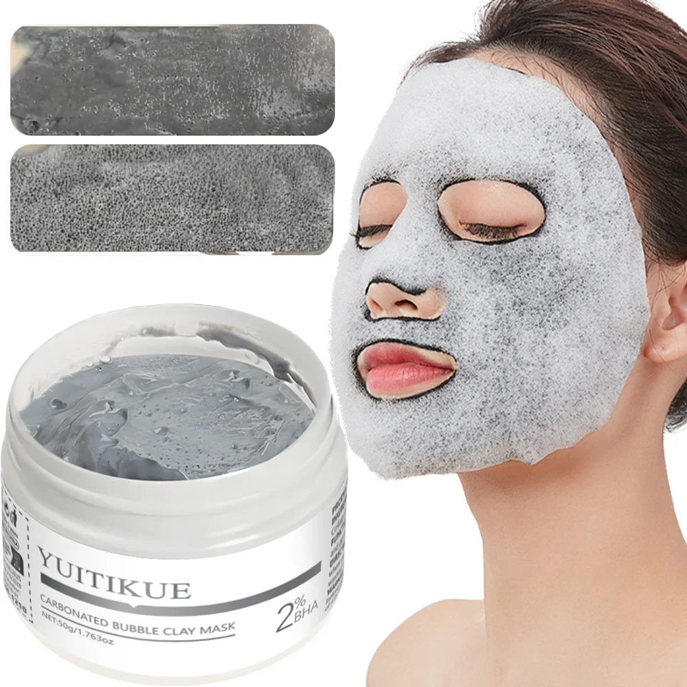 YUITIKUE Masker Wajah Gelembun - Bentonite Clay Mask ulasan dan harga