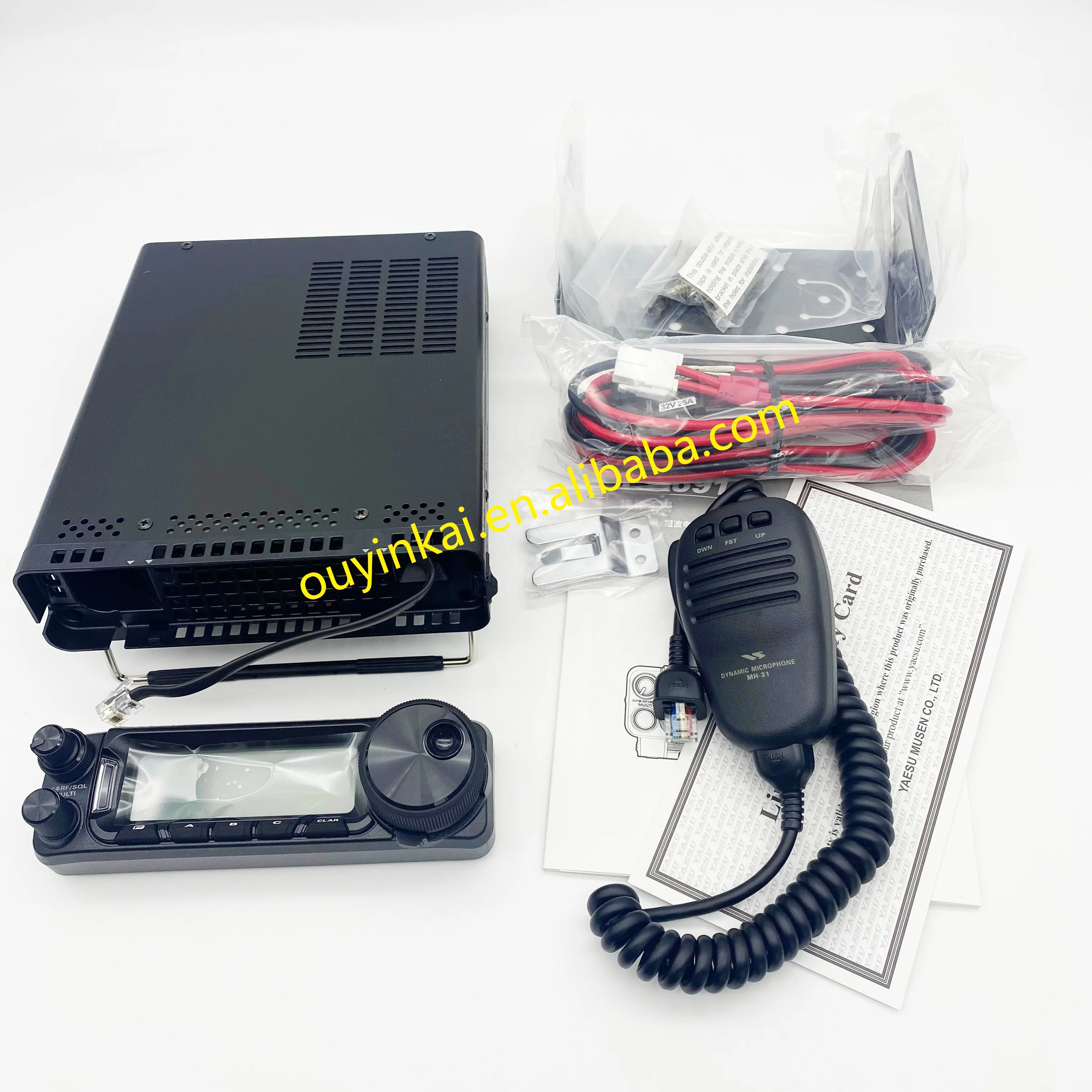 

FT-891 HF/50MHz 6M (160-6M) 100W All Mode Analog Transceiver - Yaesu FT891 Ultra Compact for Mobile/Base