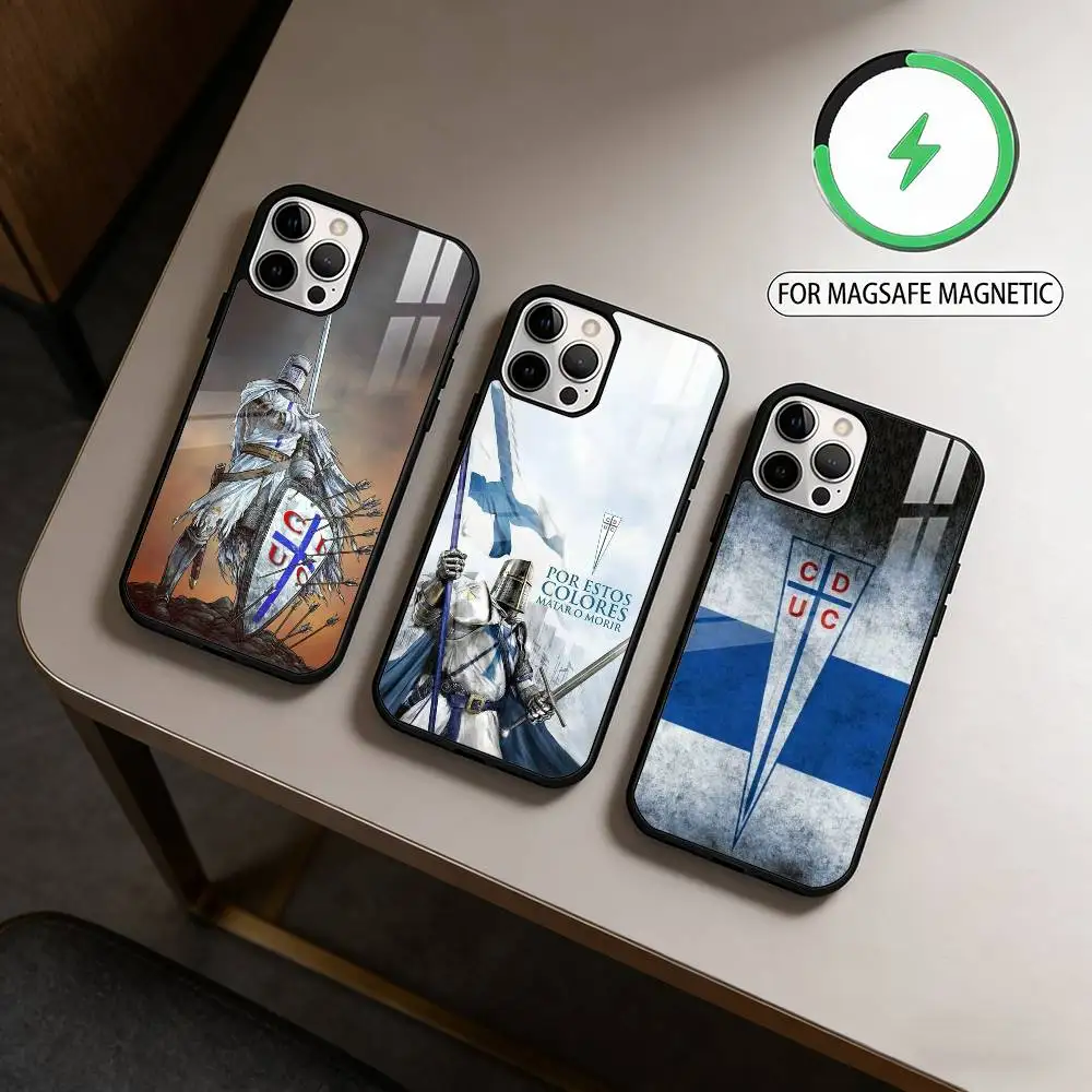 

U-Universidad C-Catolica 1937 Magnetic For Magsafe Wireless Charging Phone Case For iPhone17,16,15,14,13,12,11 Plus,Pro Max